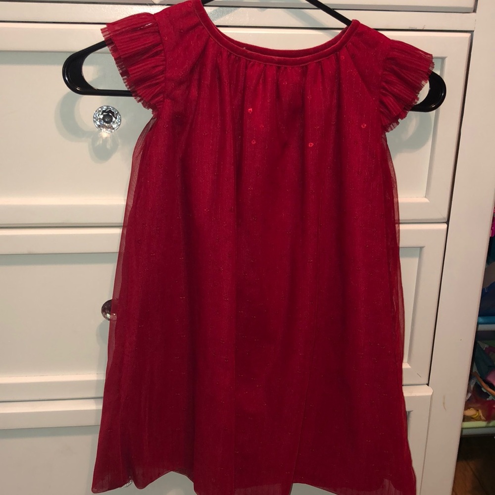 Cat and jack pretty red dress